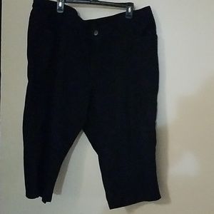 Black Capri Jeans